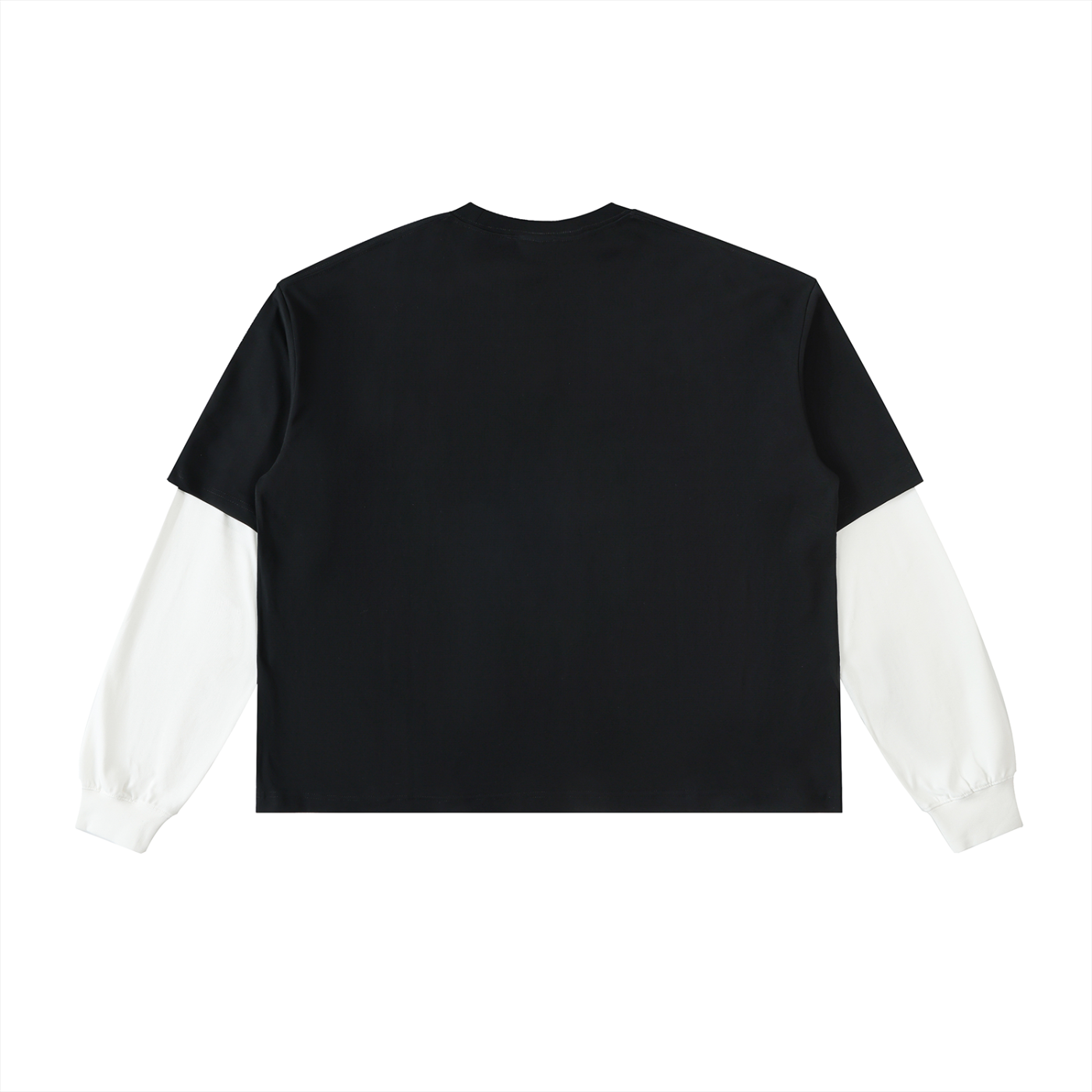 CONTRAST LONG SLEEVE