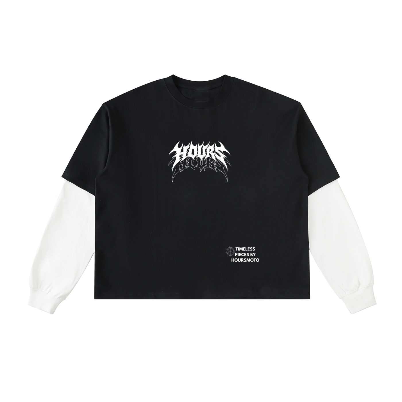 CONTRAST LONG SLEEVE